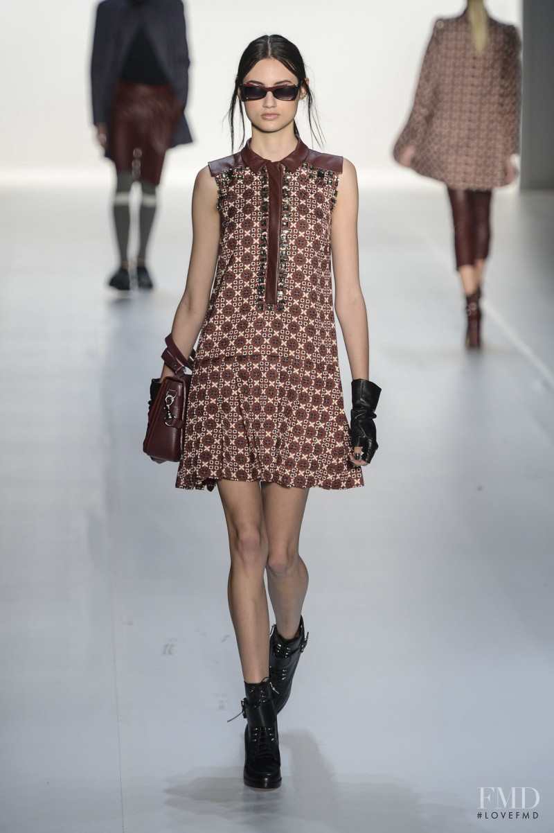 Bruna Ludtke featured in  the Colcci fashion show for Autumn/Winter 2013