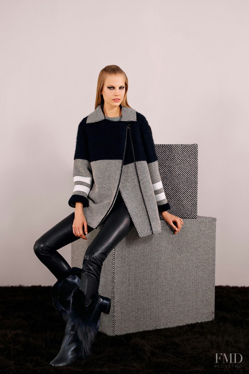 Elisabeth Erm featured in  the Fendi fashion show for Pre-Fall 2014