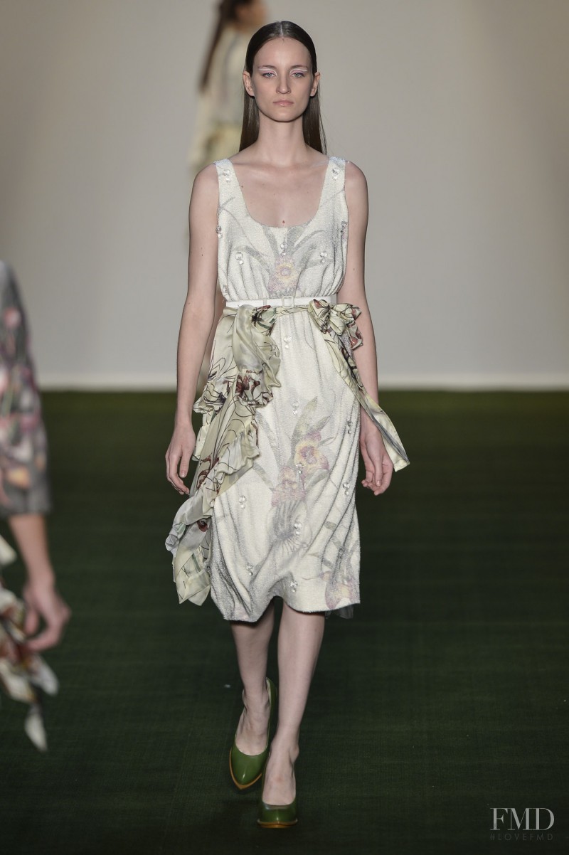 Marina Heiden featured in  the Alexandre Herchcovitch fashion show for Autumn/Winter 2013