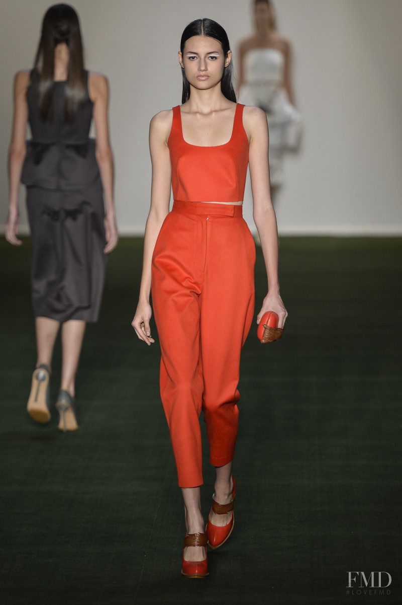 Bruna Ludtke featured in  the Alexandre Herchcovitch fashion show for Autumn/Winter 2013