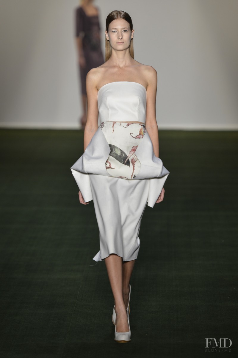 Patricia Muller featured in  the Alexandre Herchcovitch fashion show for Autumn/Winter 2013