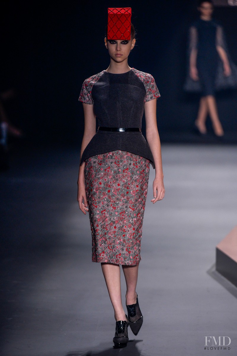 Lorena Maraschi featured in  the Acquastudio fashion show for Autumn/Winter 2014