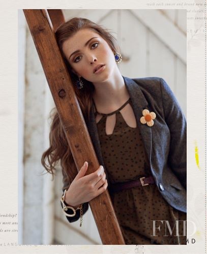 Dani Rose featured in  the Ruche lookbook for Fall 2012