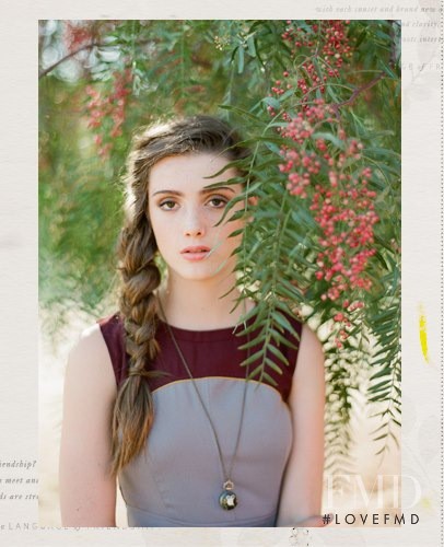 Dani Rose featured in  the Ruche lookbook for Fall 2012