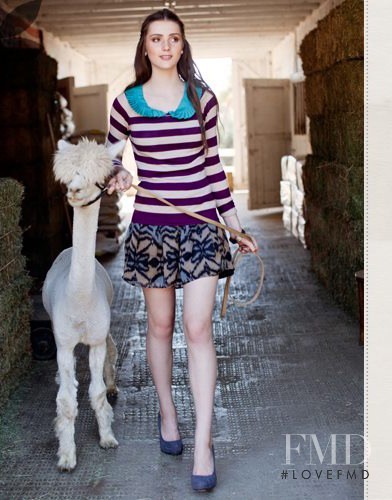 Dani Rose featured in  the Ruche lookbook for Fall 2012