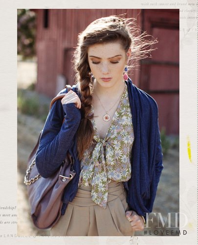 Dani Rose featured in  the Ruche lookbook for Fall 2012