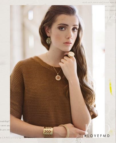 Dani Rose featured in  the Ruche lookbook for Fall 2012