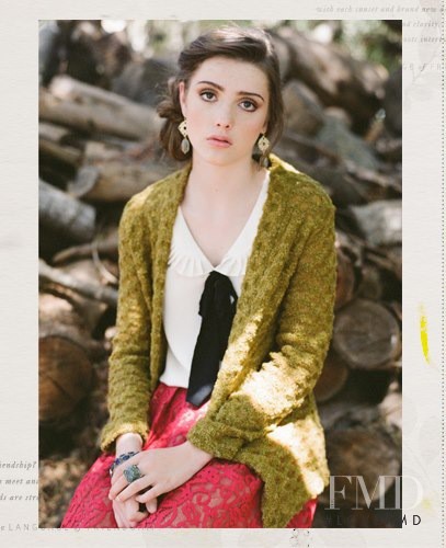 Dani Rose featured in  the Ruche lookbook for Fall 2012