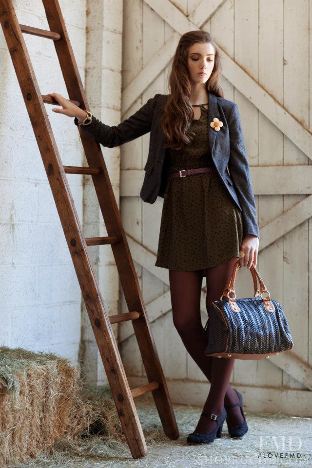 Dani Rose featured in  the Ruche lookbook for Fall 2012