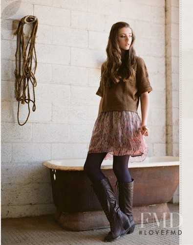 Dani Rose featured in  the Ruche lookbook for Fall 2012