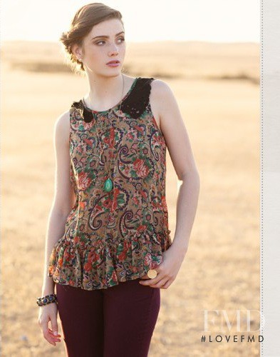 Dani Rose featured in  the Ruche lookbook for Fall 2012