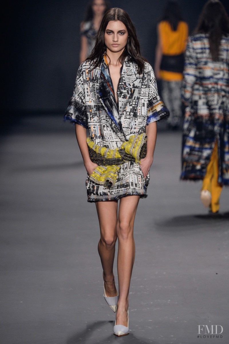 Bruna Ludtke featured in  the Forum fashion show for Autumn/Winter 2014