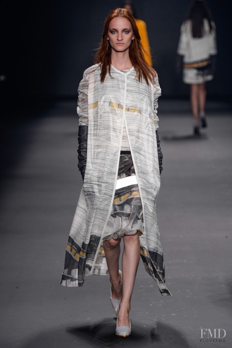 Marina Heiden featured in  the Forum fashion show for Autumn/Winter 2014