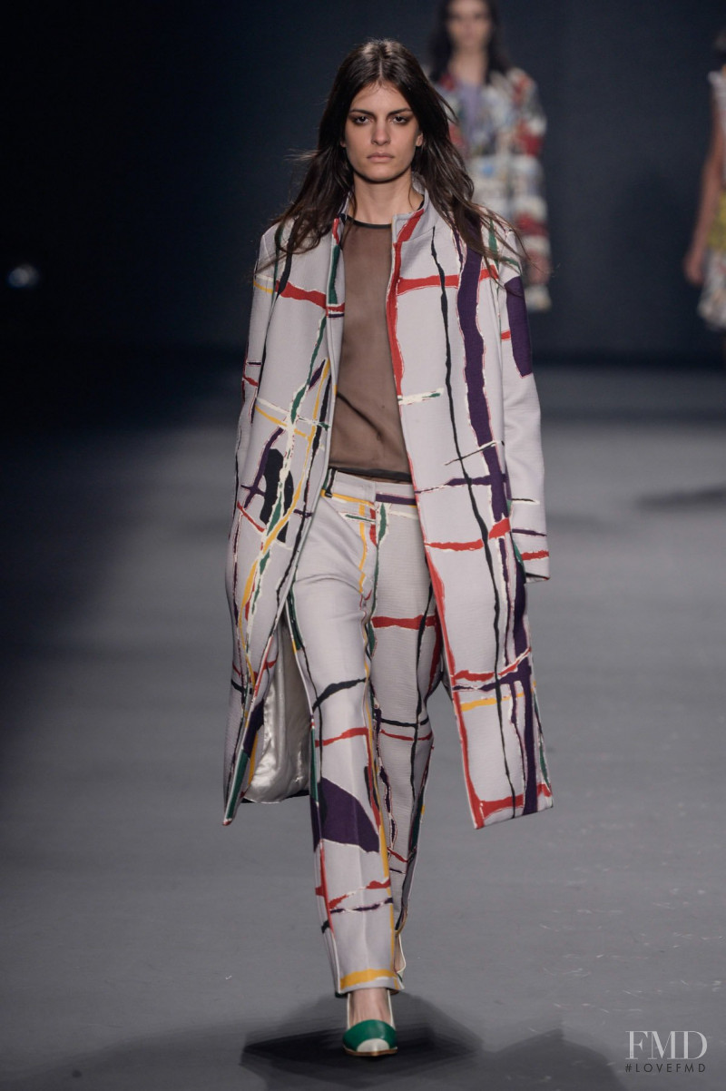 Rebecca Gobbi featured in  the Forum fashion show for Autumn/Winter 2014