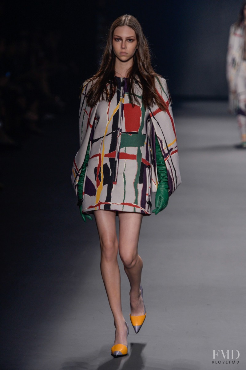 Lorena Maraschi featured in  the Forum fashion show for Autumn/Winter 2014