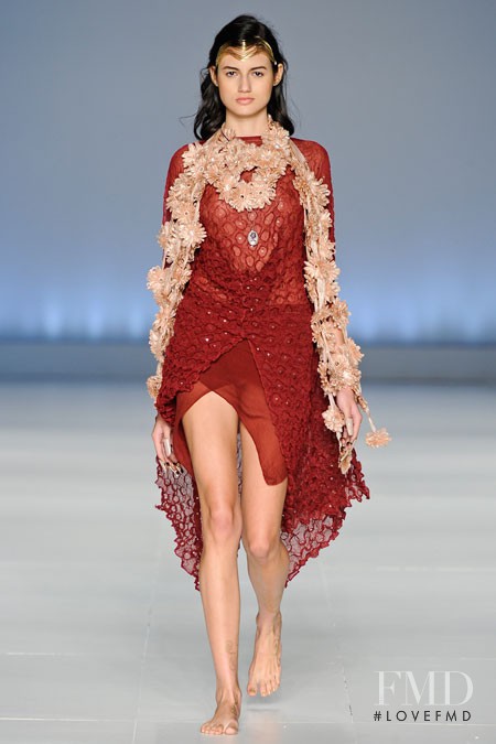 Bruna Ludtke featured in  the Mary Design fashion show for Spring/Summer 2013