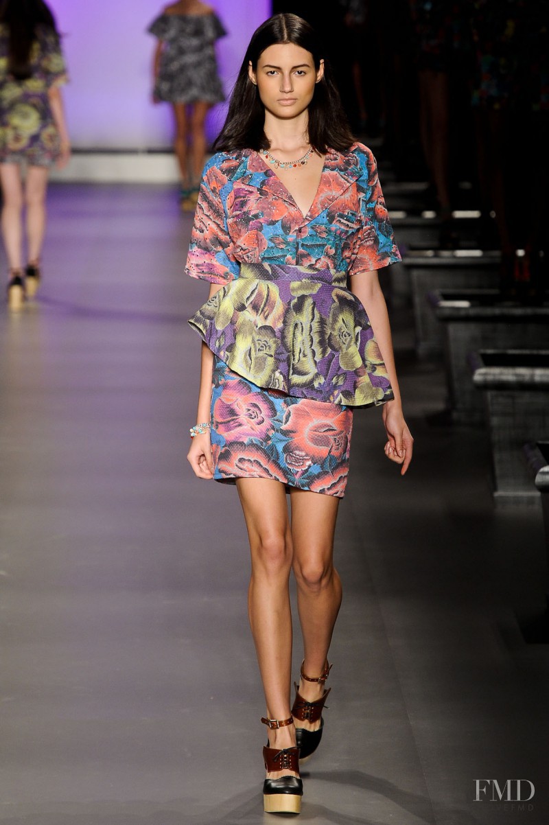 Bruna Ludtke featured in  the Alessa fashion show for Spring/Summer 2013