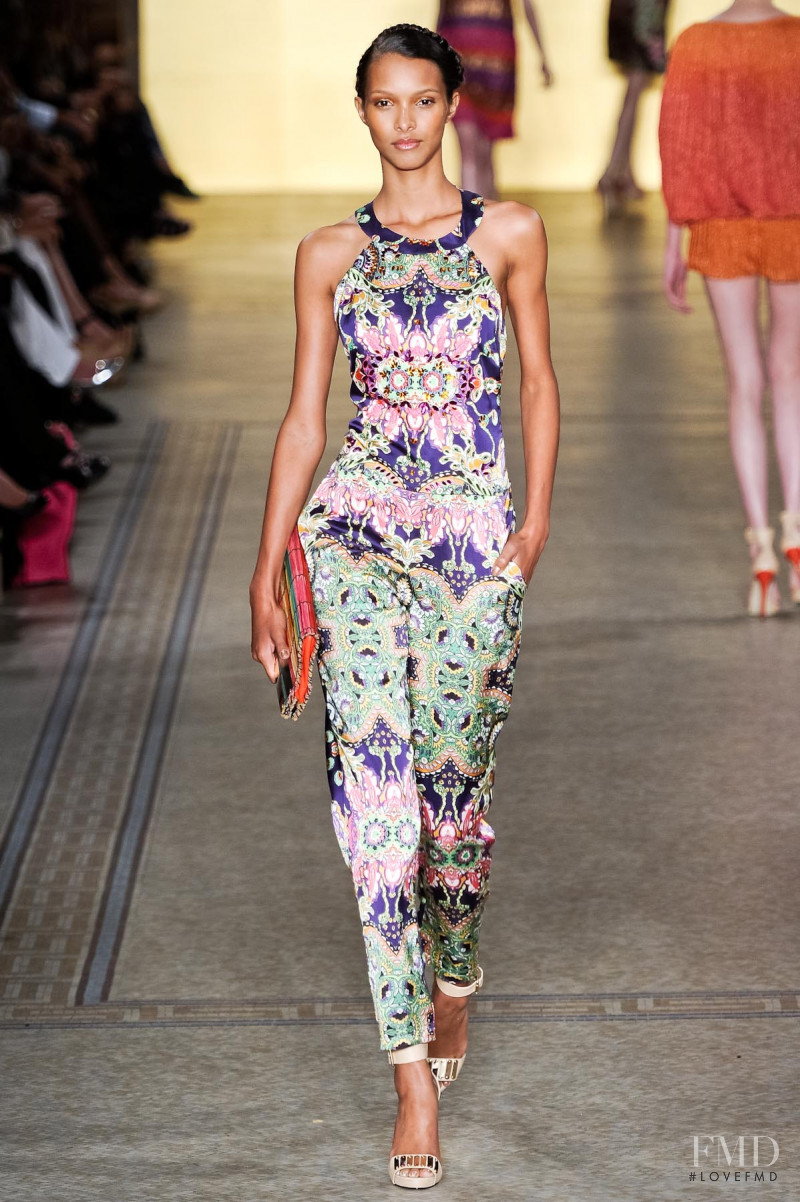 Lais Ribeiro featured in  the Sacada fashion show for Spring/Summer 2013