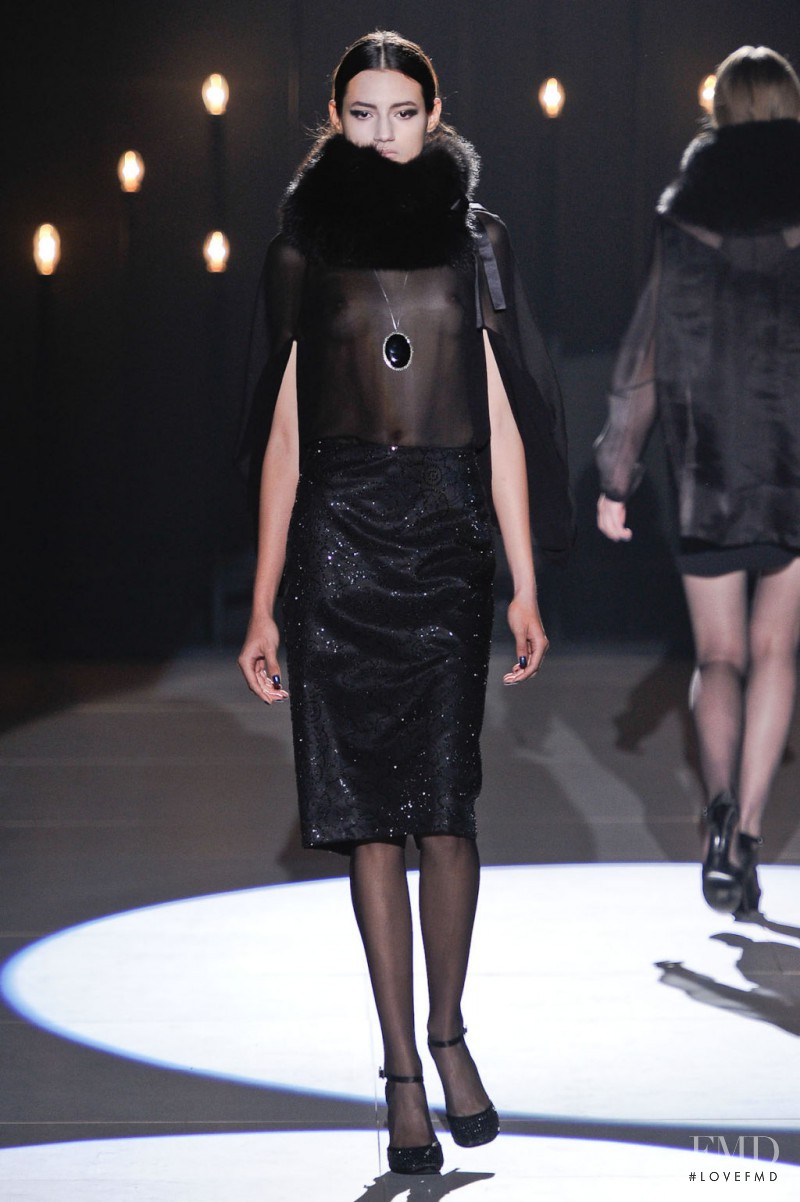 Bruna Ludtke featured in  the Reinaldo Lourenï¿½o fashion show for Autumn/Winter 2012