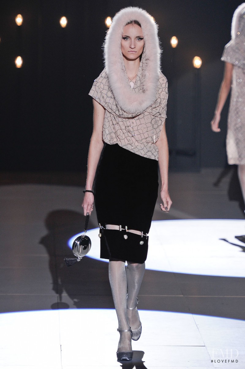 Marina Heiden featured in  the Reinaldo Lourenï¿½o fashion show for Autumn/Winter 2012