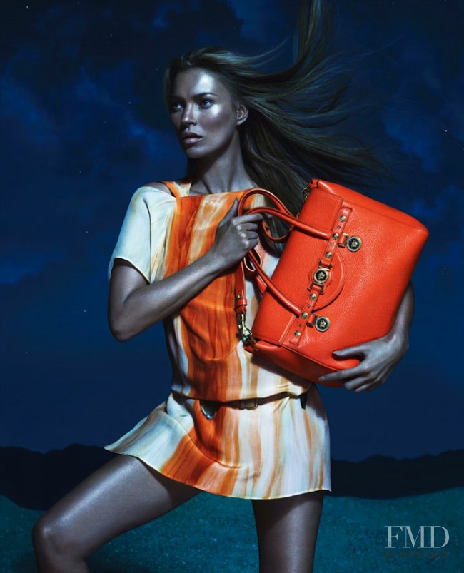 Kate Moss featured in  the Versace advertisement for Spring/Summer 2013