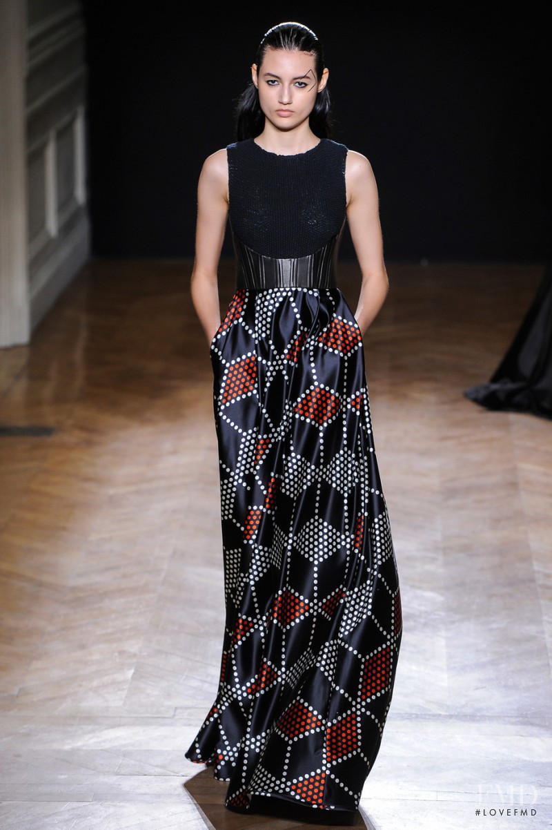 Bruna Ludtke featured in  the Didit Hediprasetyo fashion show for Autumn/Winter 2015