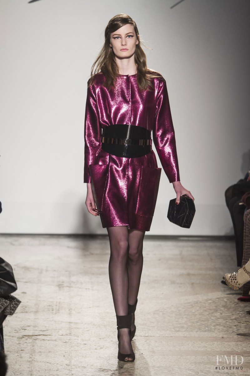 Viktoria Machajdik featured in  the Genny fashion show for Autumn/Winter 2016