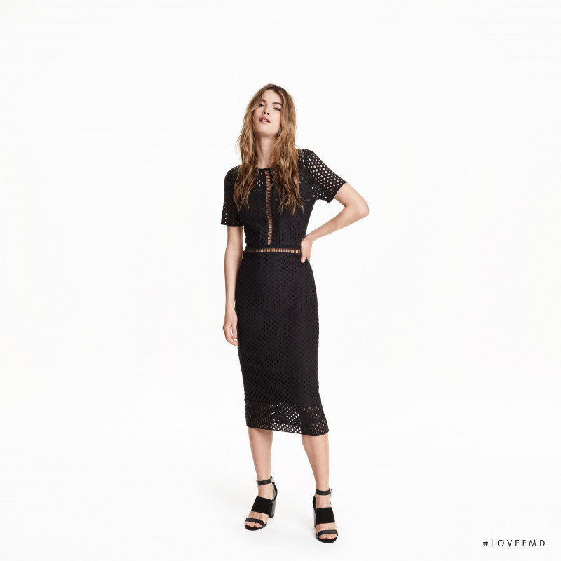 Mathilde Brandi featured in  the H&M catalogue for Spring/Summer 2016