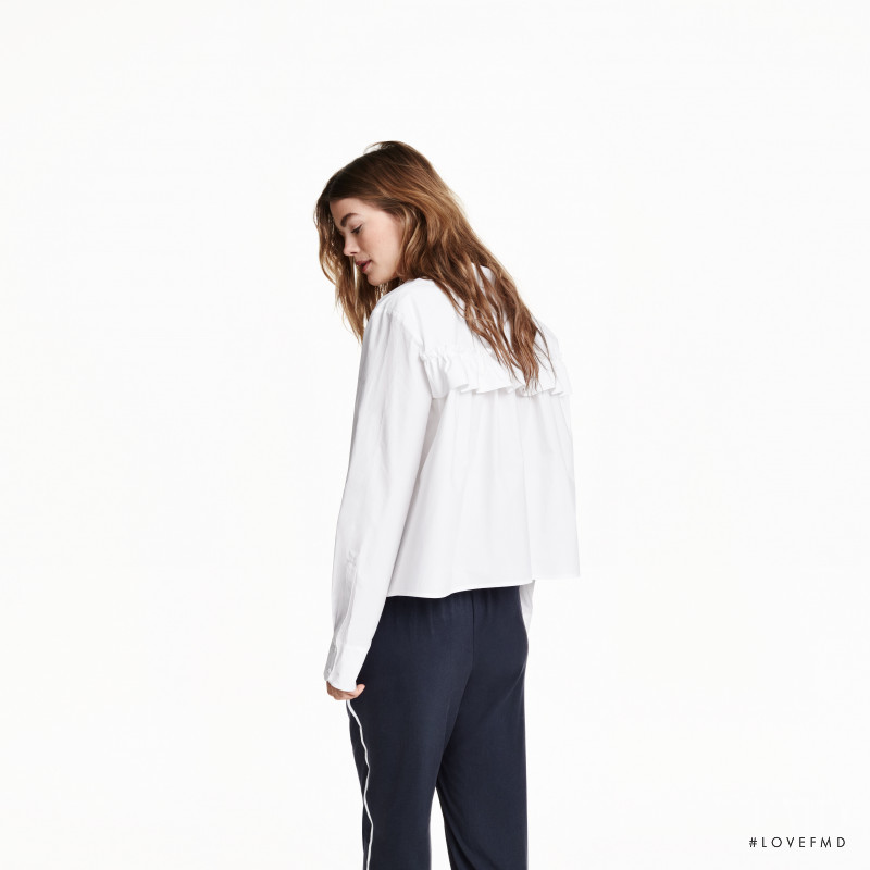 Mathilde Brandi featured in  the H&M catalogue for Spring/Summer 2016