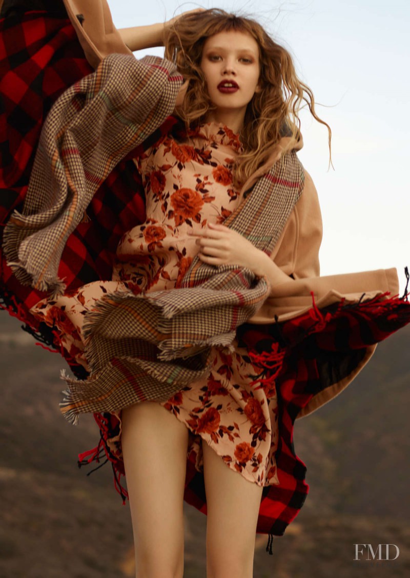Kid Plotnikova featured in  the Nasty Gal lookbook for Fall 2014