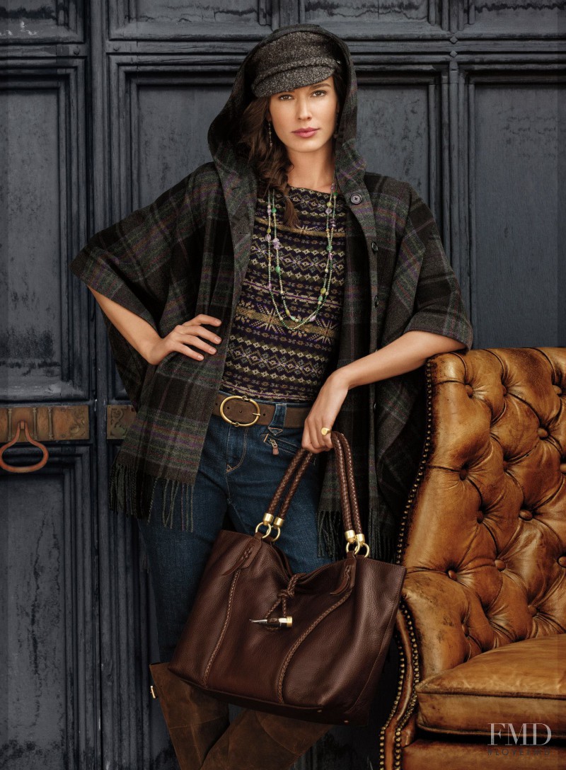 Chiara Baschetti featured in  the Lauren by Ralph Lauren advertisement for Fall 2013