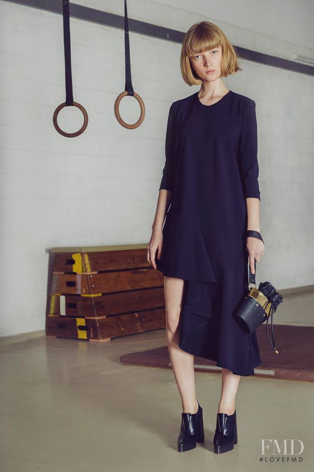 Lou Schoof featured in  the Sample Fashion lookbook for Autumn/Winter 2014