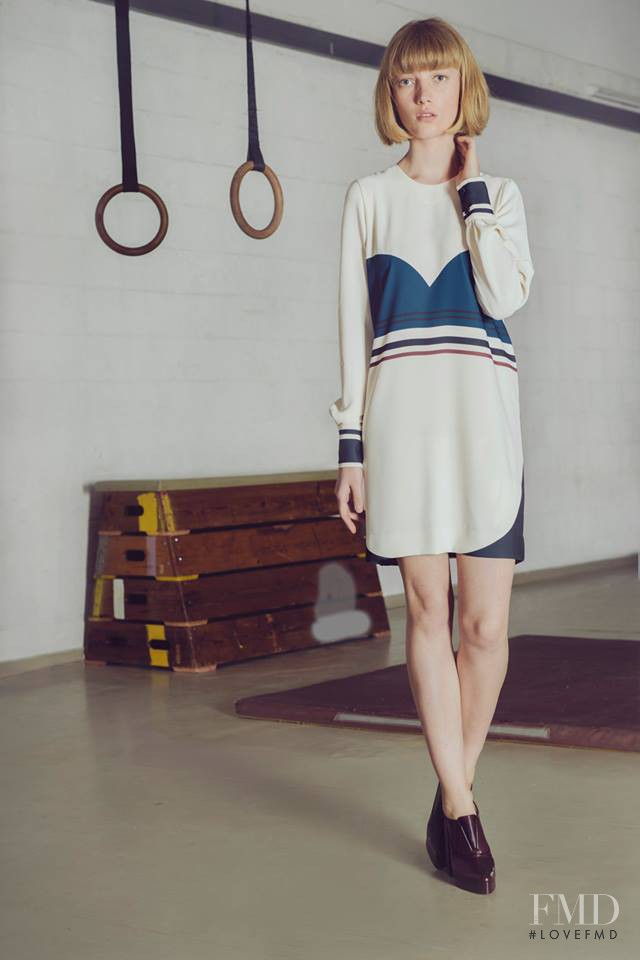 Lou Schoof featured in  the Sample Fashion lookbook for Autumn/Winter 2014