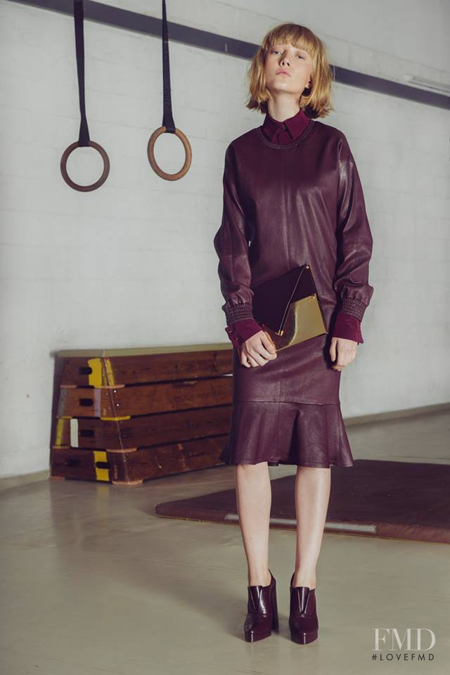 Lou Schoof featured in  the Sample Fashion lookbook for Autumn/Winter 2014