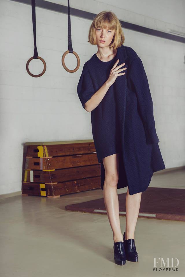 Lou Schoof featured in  the Sample Fashion lookbook for Autumn/Winter 2014