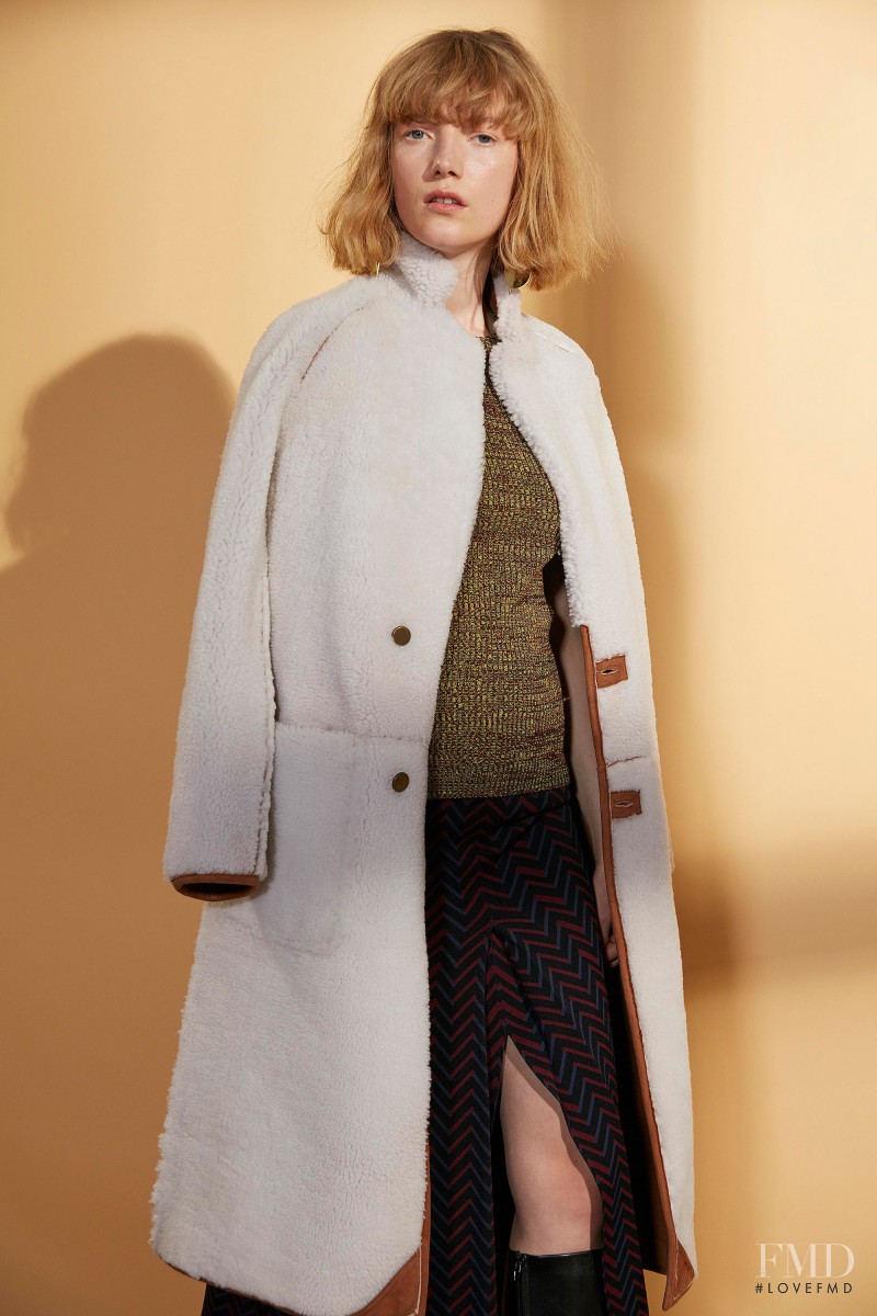 Lou Schoof featured in  the Apiece Apart fashion show for Autumn/Winter 2016