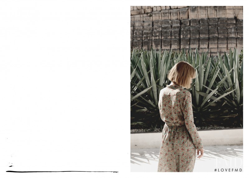 Lou Schoof featured in  the Ottod\'Ame lookbook for Spring/Summer 2015