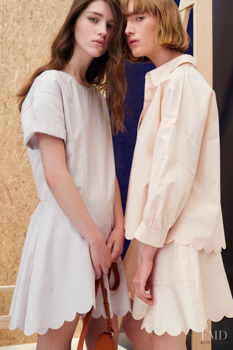 Lou Schoof featured in  the See by Chloe fashion show for Resort 2016
