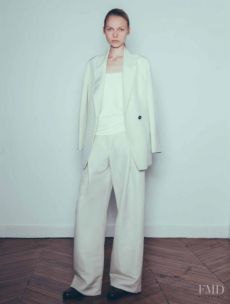 Maja Brodin featured in  the Rene Storck lookbook for Autumn/Winter 2014