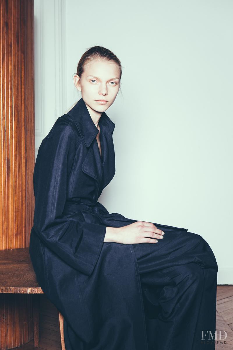 Maja Brodin featured in  the Rene Storck lookbook for Autumn/Winter 2014