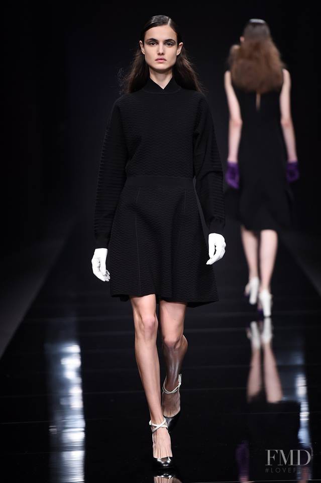 Blanca Padilla featured in  the Anteprima fashion show for Autumn/Winter 2016
