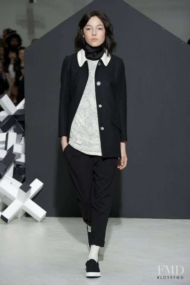 Lary Müller featured in  the Devastee fashion show for Autumn/Winter 2014