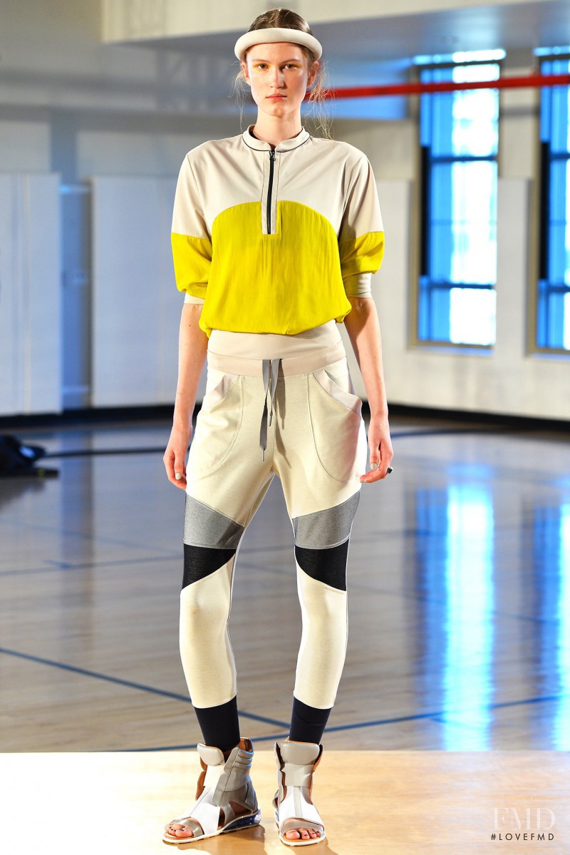 Daria Osipova featured in  the VPL by Victoria Bartlett fashion show for Spring/Summer 2014