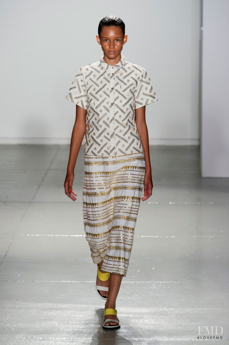 SUNO fashion show for Spring/Summer 2014