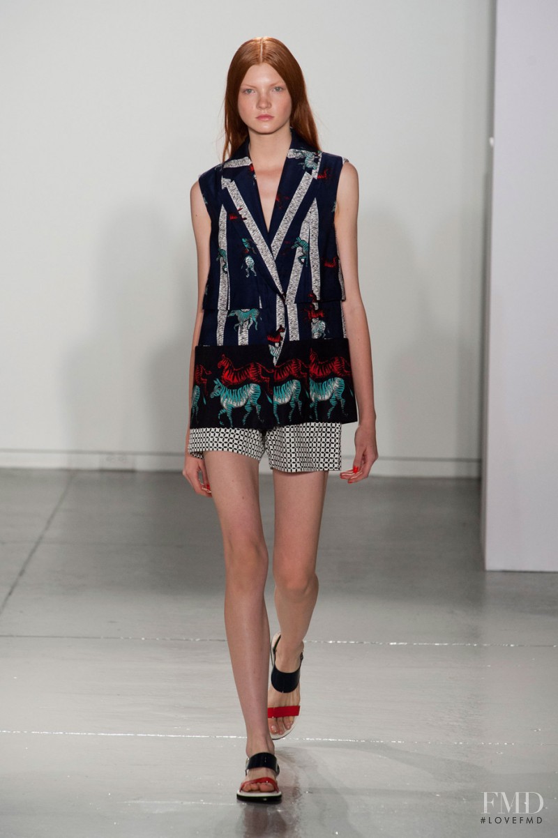 SUNO fashion show for Spring/Summer 2014