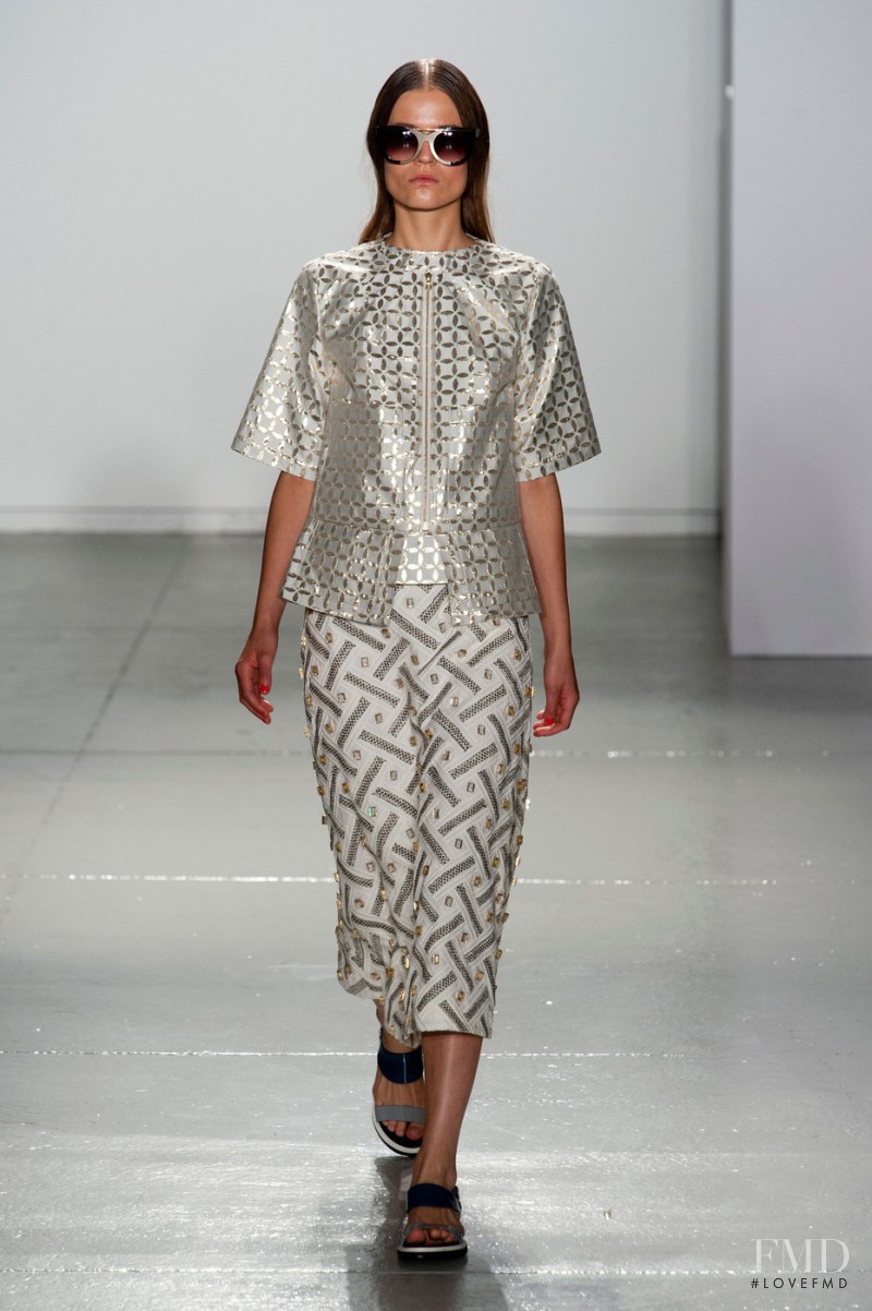 SUNO fashion show for Spring/Summer 2014