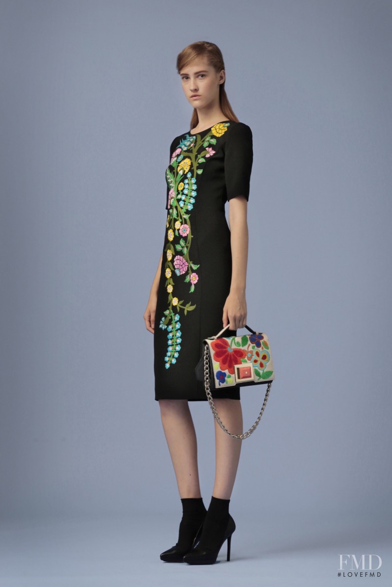 Lana Forneck featured in  the Andrew Gn fashion show for Resort 2016