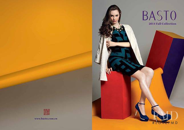 Chanel Caldwell featured in  the Basto catalogue for Autumn/Winter 2014