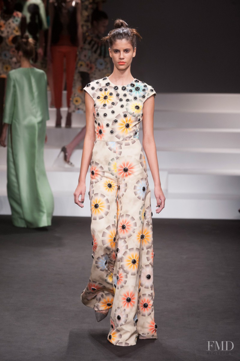 Antonina Petkovic featured in  the Jo No Fui fashion show for Spring/Summer 2014