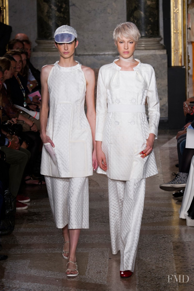 Mila Schön fashion show for Spring/Summer 2014